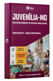 Apostila Prefeitura de Juvenília-MG 2025