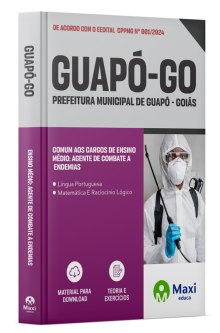 Apostila Prefeitura de Guapó-GO 2024