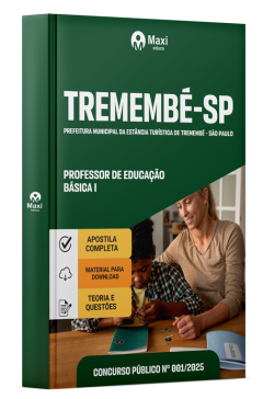 Apostila Prefeitura de Tremembé - SP 2025