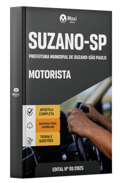 Apostila Prefeitura de Suzano - SP 2025