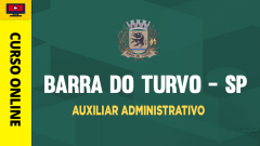 Prefeitura de Barra do Turvo - SP - Auxiliar Administrativo