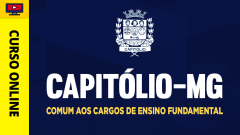 Curso Prefeitura de Capitólio-MG - Comum aos Cargos de Ensino Fundamental