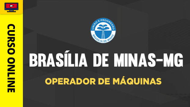 Prefeitura de Brasília de Minas-MG - Operador de Máquinas - ‎