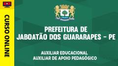 Prefeitura de Jaboatão dos Guararapes - PE - Auxiliar Educacional - Auxiliar de Apoio Pedagógico